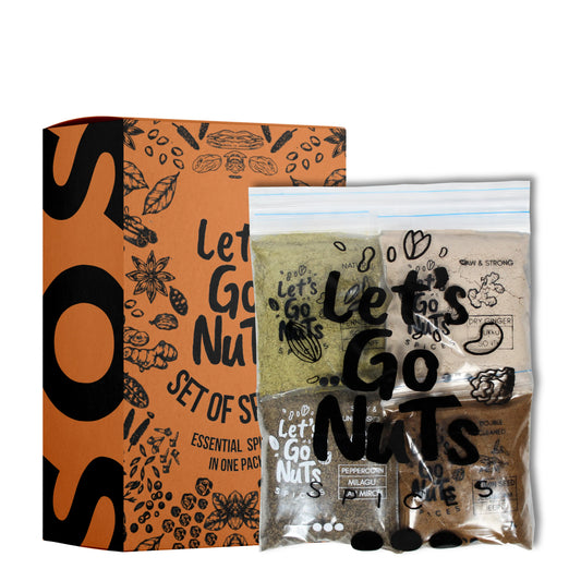 SET OF 09 AROMATIC POWDERED GARAM MASALA SPICES