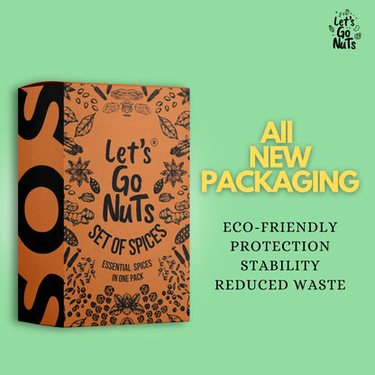 SET OF 09 AROMATIC POWDERED GARAM MASALA SPICES