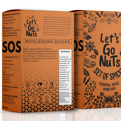 SET OF 15 AROMATIC WHOLE SPICES