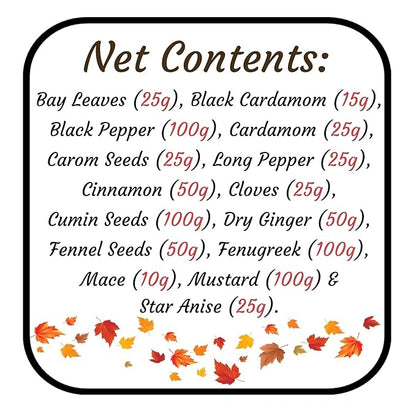 SET OF 15 AROMATIC WHOLE SPICES