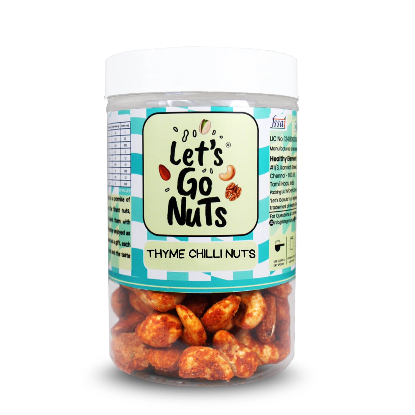 THYME CHILLI NUTS